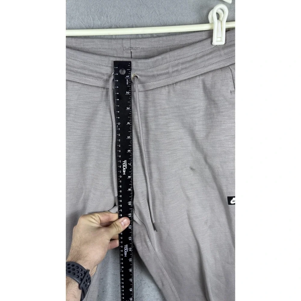 Nike Pants Mens Medium Gray Joggers Sweatpants‎ Tapered Cuffed Logo Athletic
